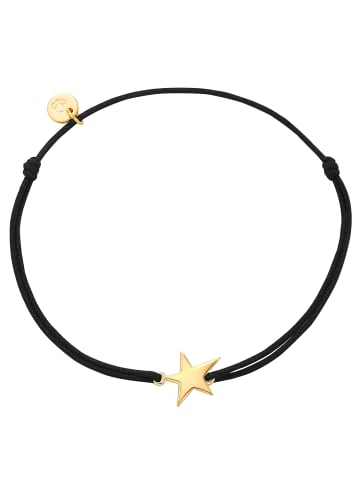 Glanzstücke München Armband Stern aus Sterling Silber mit in gelbgold