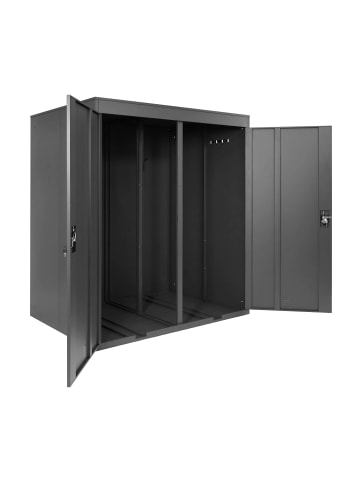 MCW 2er-Fahrradgarage H66 abschließbar, Anthrazit