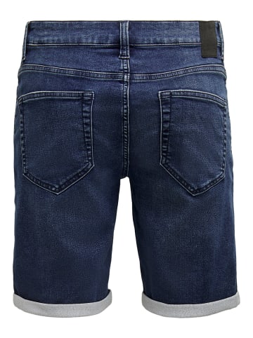 Only&Sons Short ONSPLY REG D BLUE JOG PK 8582 regular/straight in Blau