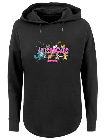 F4NT4STIC Oversized Hoodie Disney Aristocats Coolcats in schwarz
