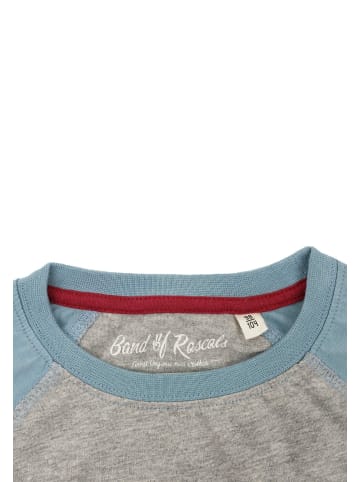 Band of Rascals Longsleeve " Raglan " in arctic-blue