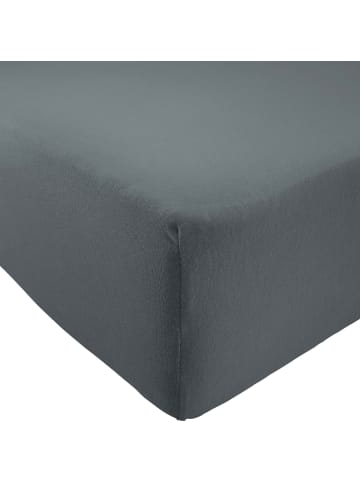 REDBEST Single-Jersey Spannbettlaken für Wohnwagen, Wohnmobil und Boot Pittsburgh in grau