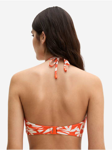 Marc O'Polo Triangel-Bikini-Top Firecracker Floral in firecracker print