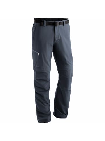 Maier Sports Zip-Hose Tajo 2 in Dunkelgrau