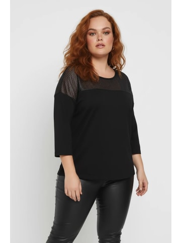 Shape Of You Blouse in Schwarz