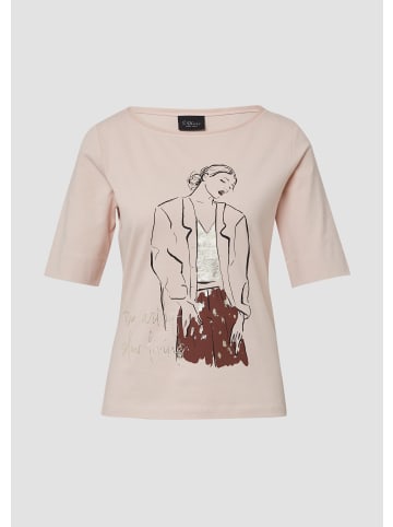 s.Oliver T-Shirt in 44D3_altrosa