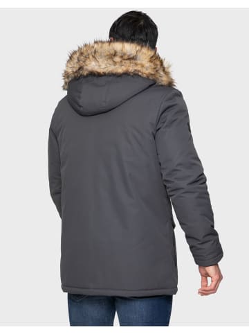 Threadbare Winterjacke in Charcoal