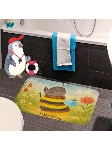 Mr. & Mrs. Panda Badteppich Hummel flauschig Design ohne Spruch in Weiß