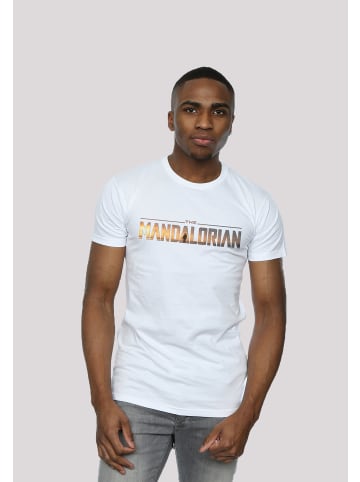 F4NT4STIC T-Shirt Star Wars The Mandalorian in weiß