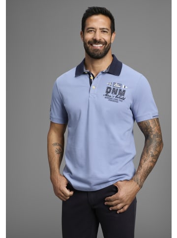 Man's World Poloshirt in blau