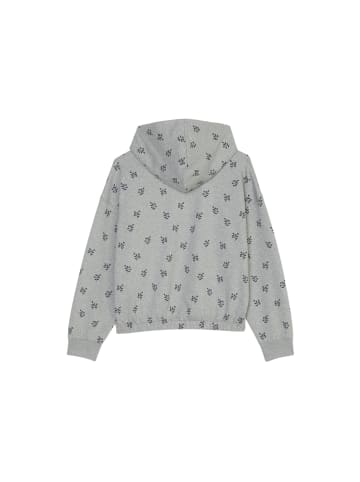 Marc O'Polo KIDS-GIRLS Hoodie in GREY MELANGE AOP