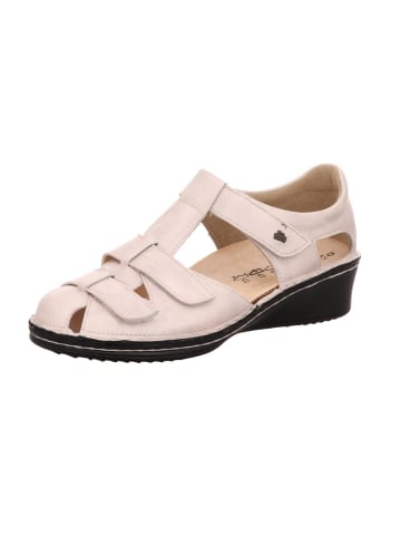 Finn Comfort Sandale in silber