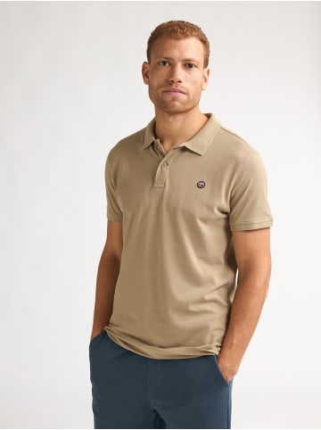 Petrol Industries Klassisches Poloshirt Dolphin in Orange