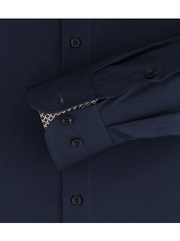 Katt Langarm FreizeitHemd für Herren in blau