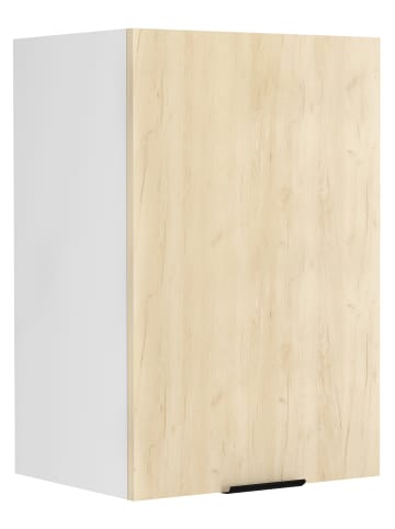 VCM Küchenschrank B. 40 cm Hängeschrank Küche Fasola in Weiß / Honig-Eiche