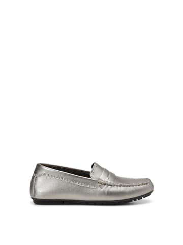 Marc O'Polo Mokassin in dark metallic silver