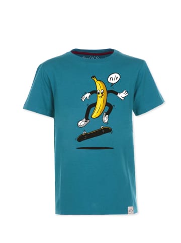 Band of Rascals T-Shirt " Banana Flip " in petrol