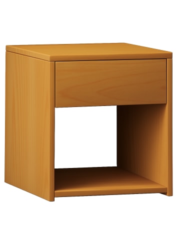 VCM Holz Nachttisch Nachtschrank Schublade Sledo Mini in Buche