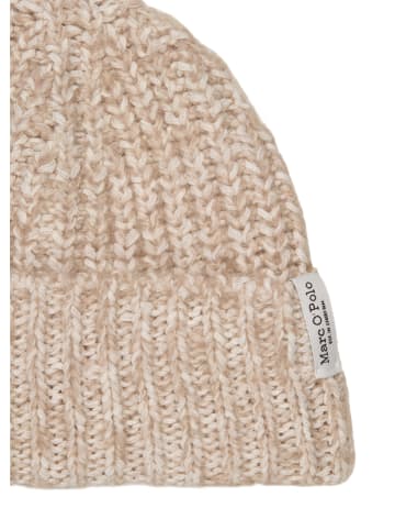 Marc O'Polo Strickmütze in Light Brown