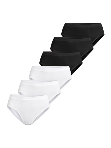 Conta Taillen Slip Modal in Weiß / schwarz