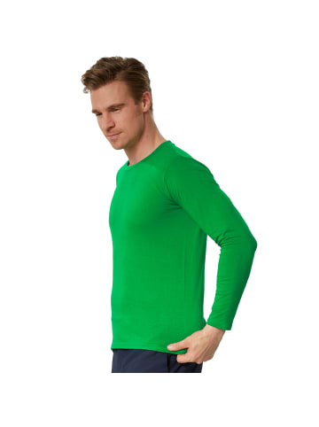 tectake Langarmtop, Für viele Outfits & Auftritte, Rundhals mit Rippenbündchen