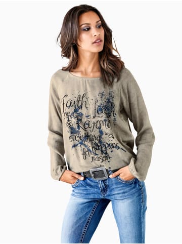 Heine Shirtbluse in sand