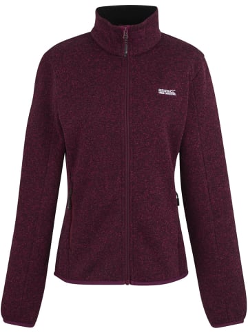Regatta Fleecejacke Newhill in dunkelrot