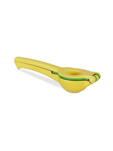 relaxdays 4x Zitruspresse in Gelb