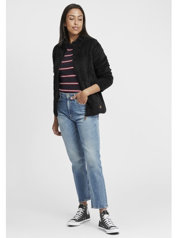 Oxmo Kapuzensweatjacke OXTelsa in Schwarz