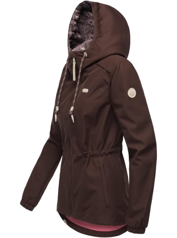 ragwear Funktionsjacke Dankka in Dark Choco
