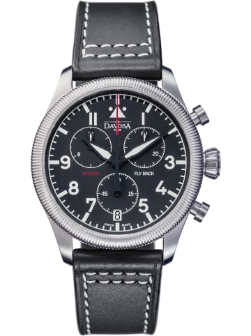 Davosa Uhr in Schwarz