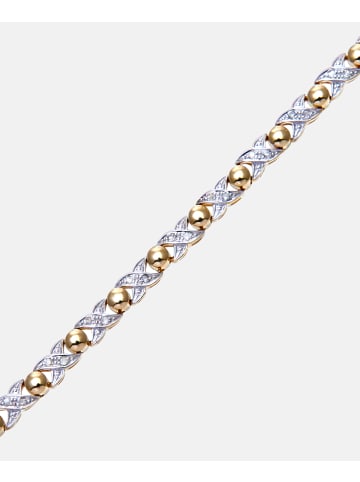 Diamant L'éternel Armband aus 375 Gelbgold mit Diamant