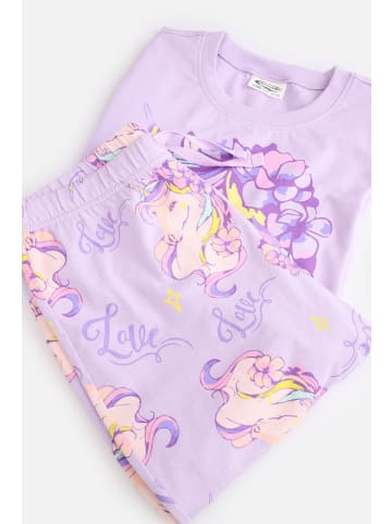 Coccodrillo Pyjama für Mädchen in violett