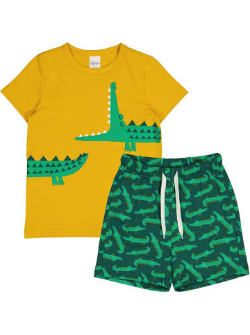 Fred´s World by GREEN COTTON T-Shirt-Set in yellow