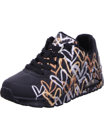 Skechers Schnürhalbschuh in schwarz