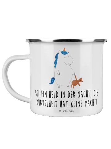 Mr. & Mrs. Panda Pott Angst vor Dunkelheit überwinden mit Spruch in Weiß