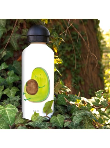 Mr. & Mrs. Panda Kindertrinkflasche Avocado Pfeifen ohne Spruch in Weiß