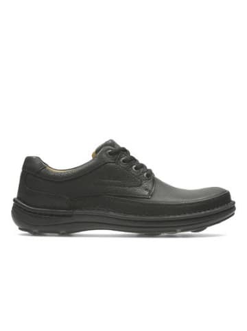 Clarks Schnürschuhe Nature Three in Schwarz