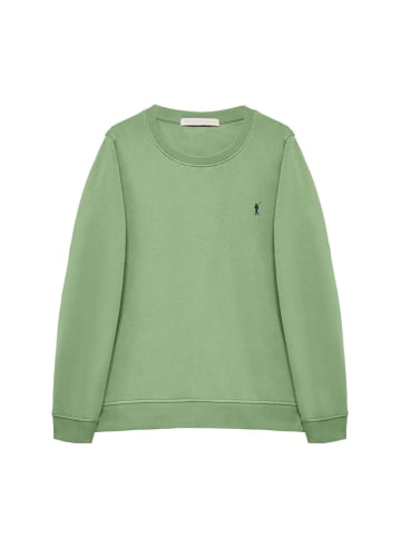 Polo Club Sweatshirt in Grüner Loden