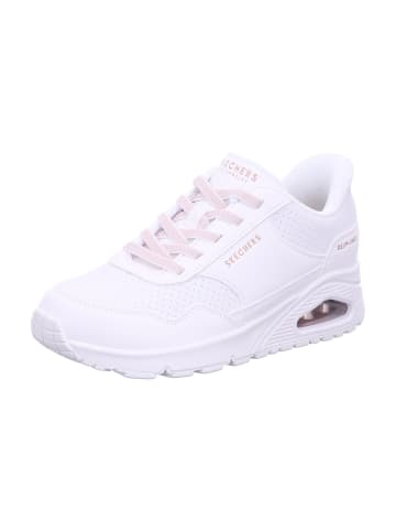 Skechers Damen- Schnürschuhe UNO - BANKSIA LUXE in Weiß