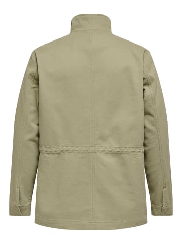 ONLY Carmakoma Jeansjacke in Silver Sage