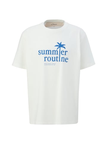 s.Oliver T-Shirt in 01D2_weiß