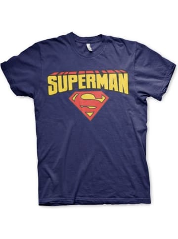 Superman T-Shirt in Blau