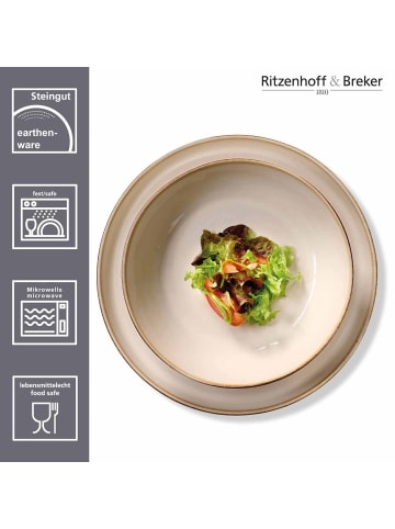Ritzenhoff & Breker 8er Set Speiseset Olivia in beige