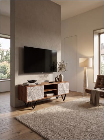 KADIMA DESIGN Lowboard rechteckig, 2 Türen, für Wohnzimmer