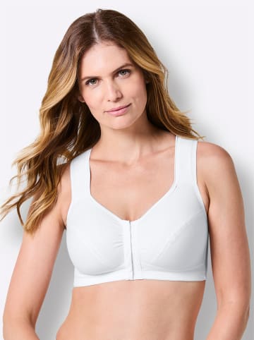 WITT WEIDEN Vorderverschluss-BH ohne Bügel in weiß