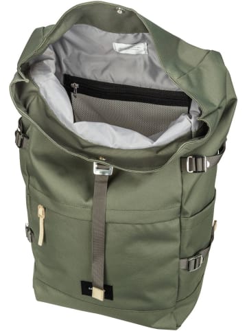 SANDQVIST Laptoprucksack Bernt Rolltop Backpack in Clover Green