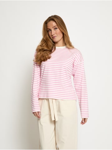 minus T-Shirt in Prism Pink Stripe