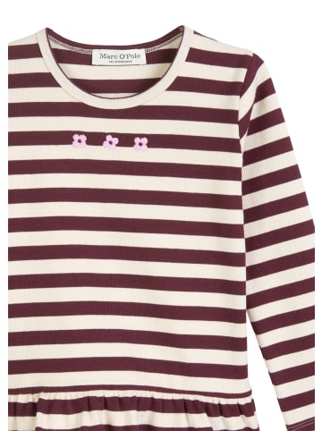 Marc O'Polo KIDS-GIRLS Longsleeve in AUBERGINE RED STRIPE