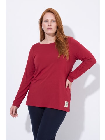 Ulla Popken Shirt in dunkelrot